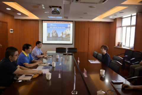 UK P&I CLUB來(lái)我司拜訪