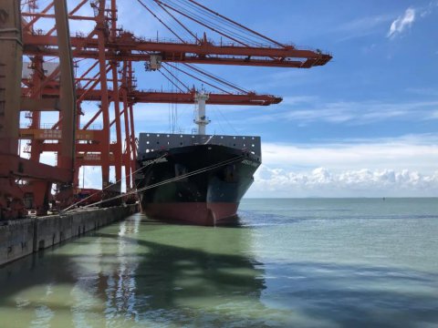 穩(wěn)安全 保效益 太倉海運成功恢復煙花運輸業(yè)務