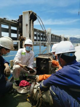 遠洋船舶守護人 藍色沃土譜華章——記省國資委優(yōu)秀共產(chǎn)黨員、輪機長尹圣國